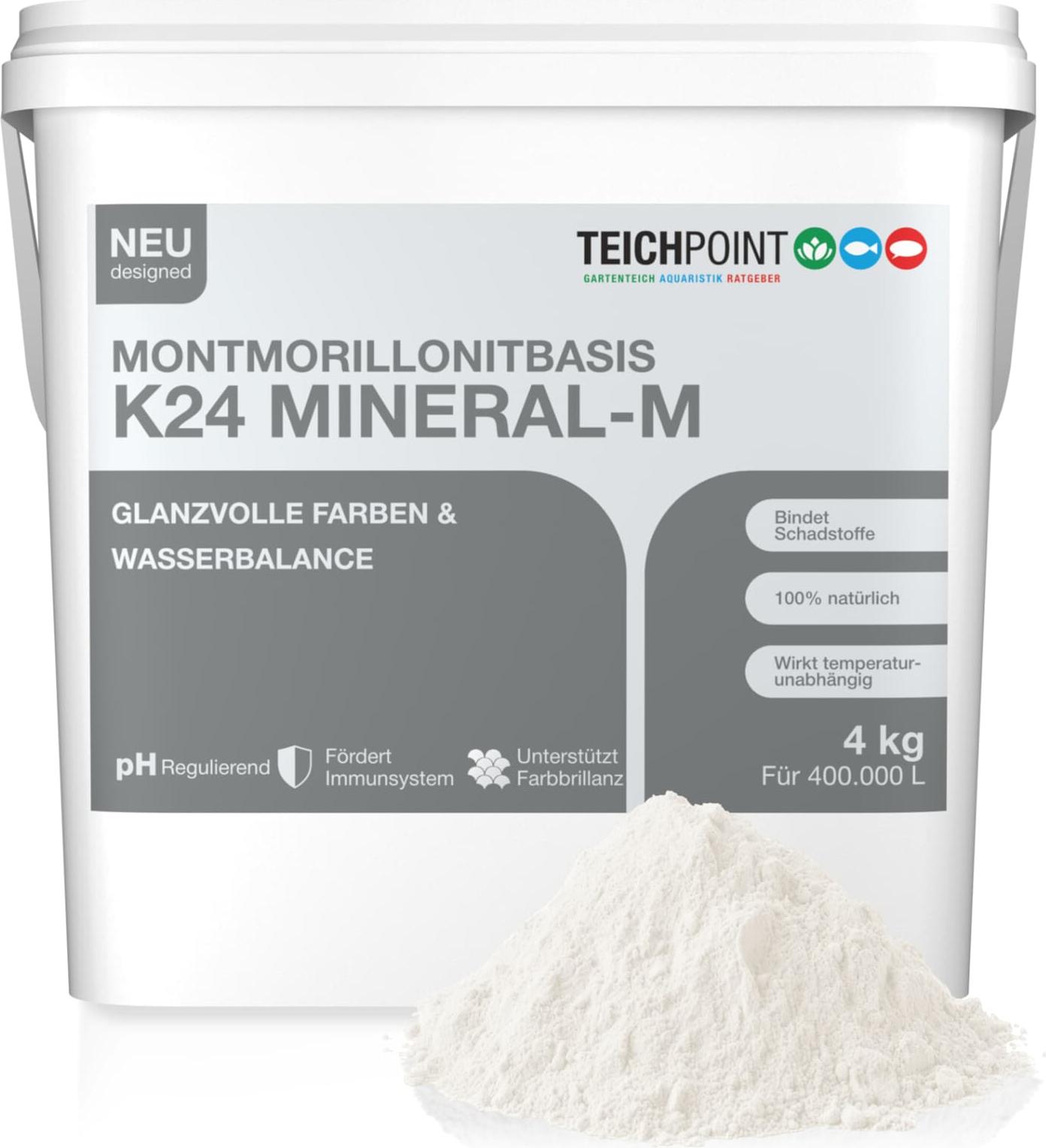 TEICHPOINT K24 Mineral-M Montmorillonit Tonmineral 4 kg 10109202