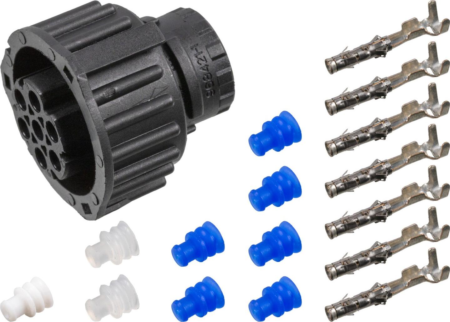 FEBI BILSTEIN Stecker 193032 mit AMP-Anschlusstechnik, 7-polig, 1,5 mm