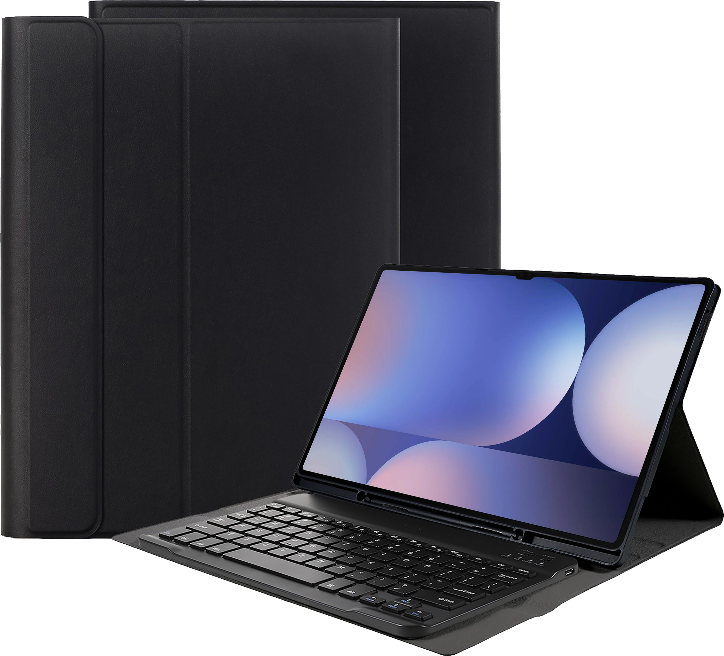 Hülle Samsung Galaxy Tab S10 Ultra, Galaxy Tab S9 Ultra Schutzhülle - Cazy - Schwarz SGTS9UBKCZ