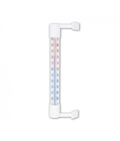 Terdens Termometr zaokienny 19,5cm biay