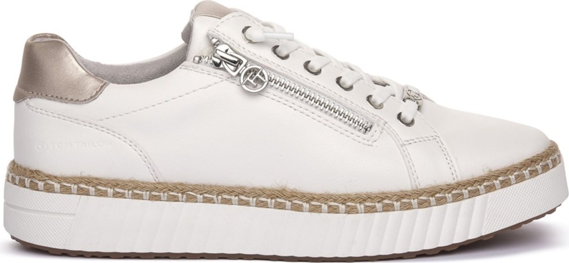 Tom Tailor Damen Sneaker 31791-37, 31791-38, 31791-39, 31791-40, 31791-41, 31791-42 TOM-9590330001 white/marble 39