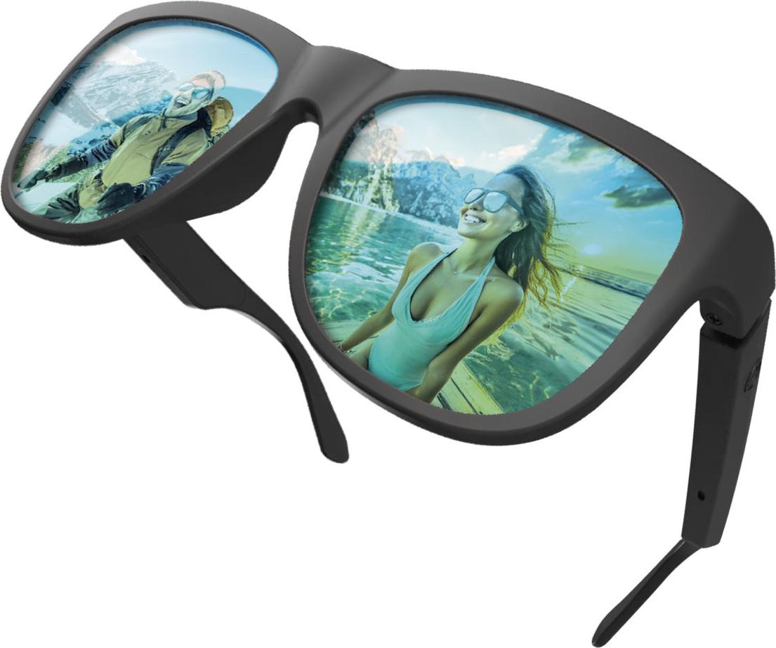 SBS MHEARGLASSBTK, Čierna, Čierna, Polarizované šošovky, IPX4, 100 mAh, 1,5 h