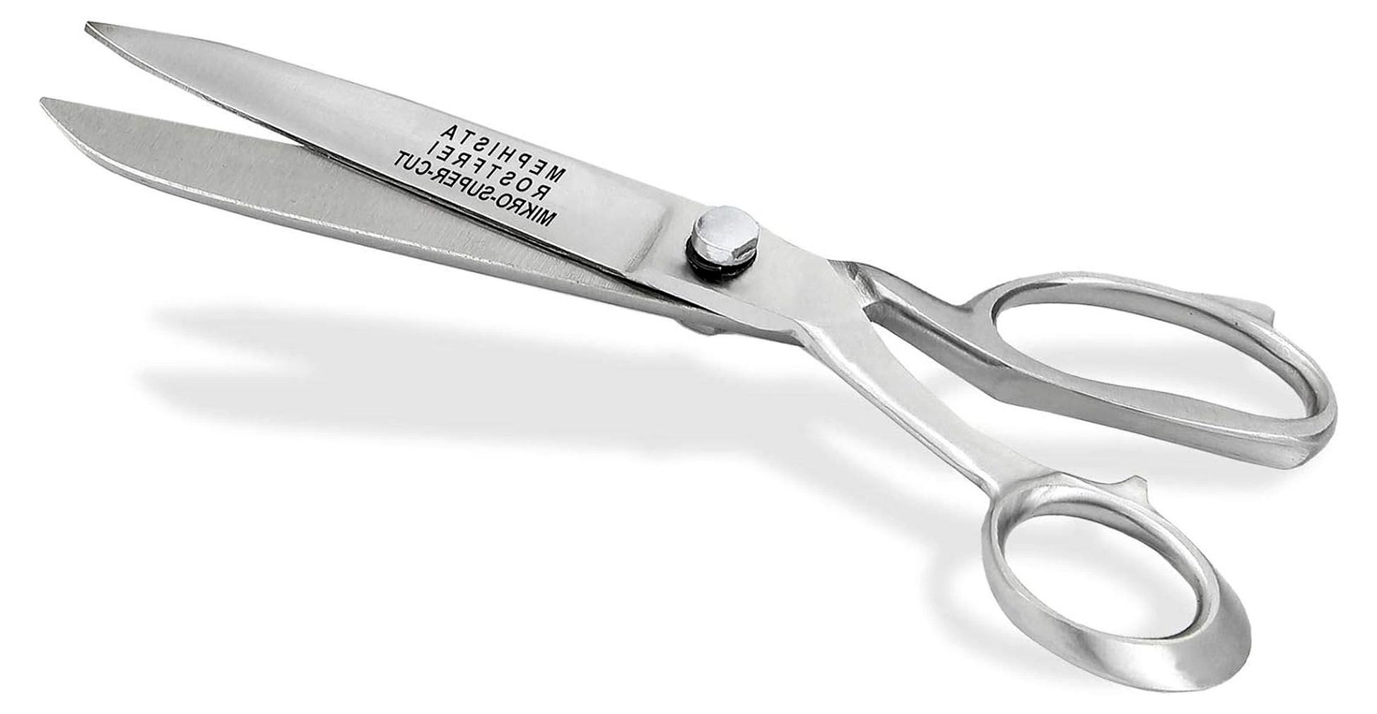 Markenlos Stoffschere mit Mikroverzahnung 24,5 cm
