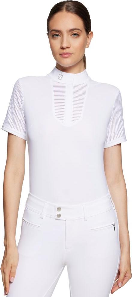 Samshield Turniershirt Damen Apolline, Größe:S, Farbe:weiss SAM-W-APOLLINE-PERM/WHT/S