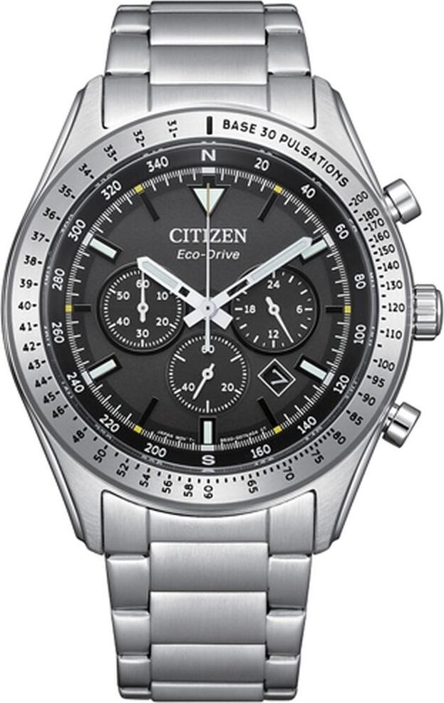 Pánske hodinky Citizen CA4600-89E Black Silver
