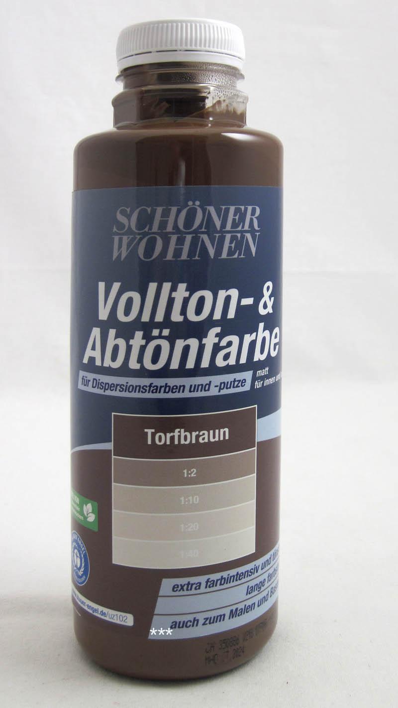 Brillux Voll- und Abtönfarbe Torfbraun 500 ml Abtönfarbe Torfbraun 500ml