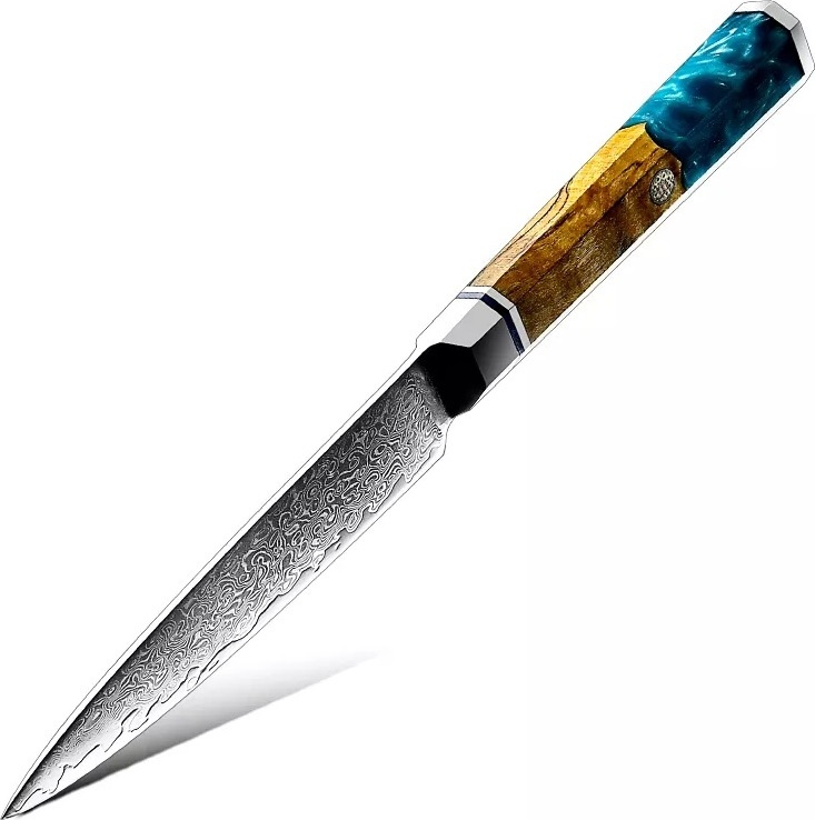 HARAHU Aomoki Damast Küchenmesser - Hochwertiges Utility-Messer KP20198
