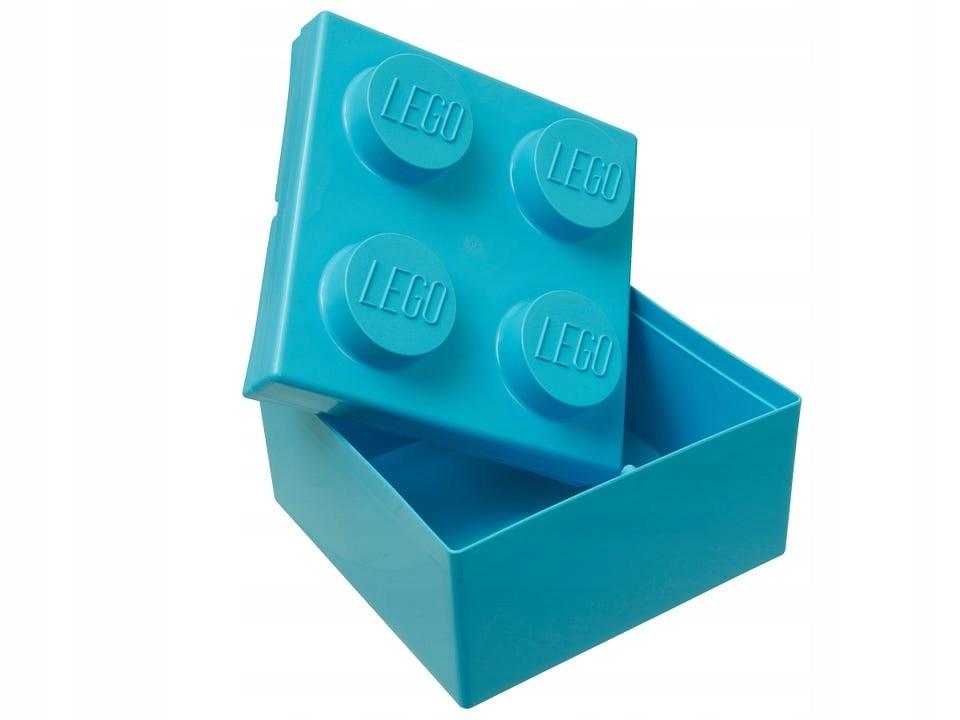 LEGO 853382 - Tyrkysová nádoba v tvare kocky LEGO