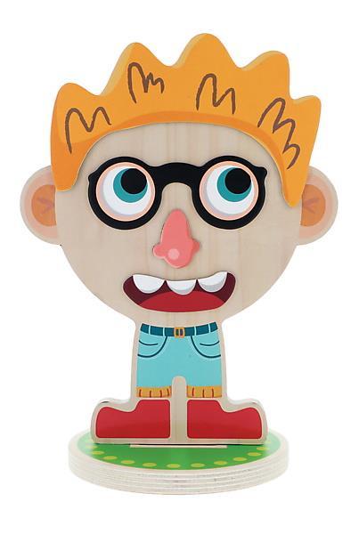 Gesichter unwohl - Holzspielzeug 61400 TREFL 31,99