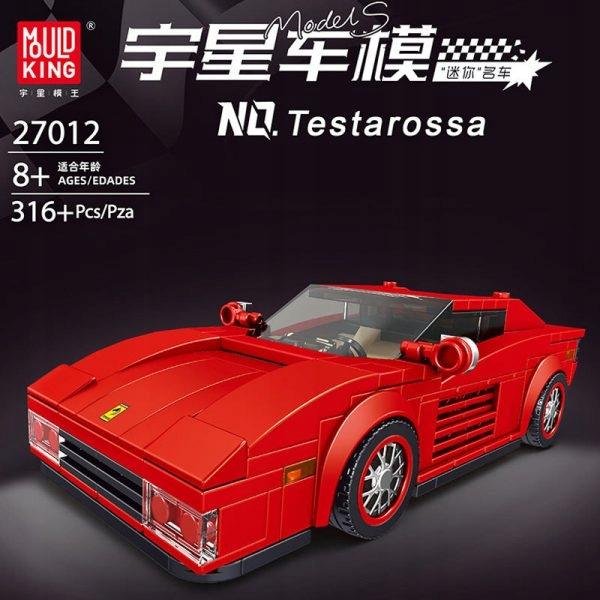 Mould King Mold King 27012S: Ferrari Testarossa-Modell - 316 Teile