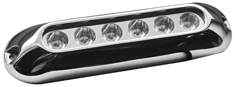 Unterwasserstrahler mit 6 blauen LEDs - Osculati 13.281.06