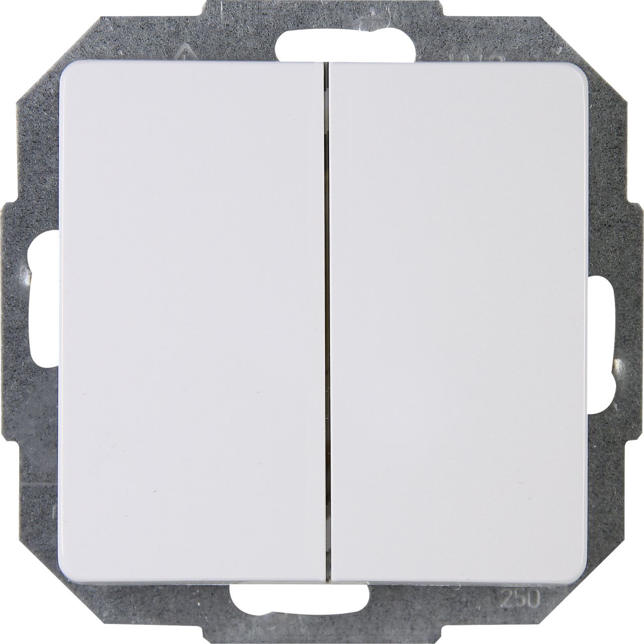 Kopp Paris arktis weiß Schalterprogramm, Rahmen, Schalter, Steckdose, etc. Wechsel/Wechselschalter K_E38-65