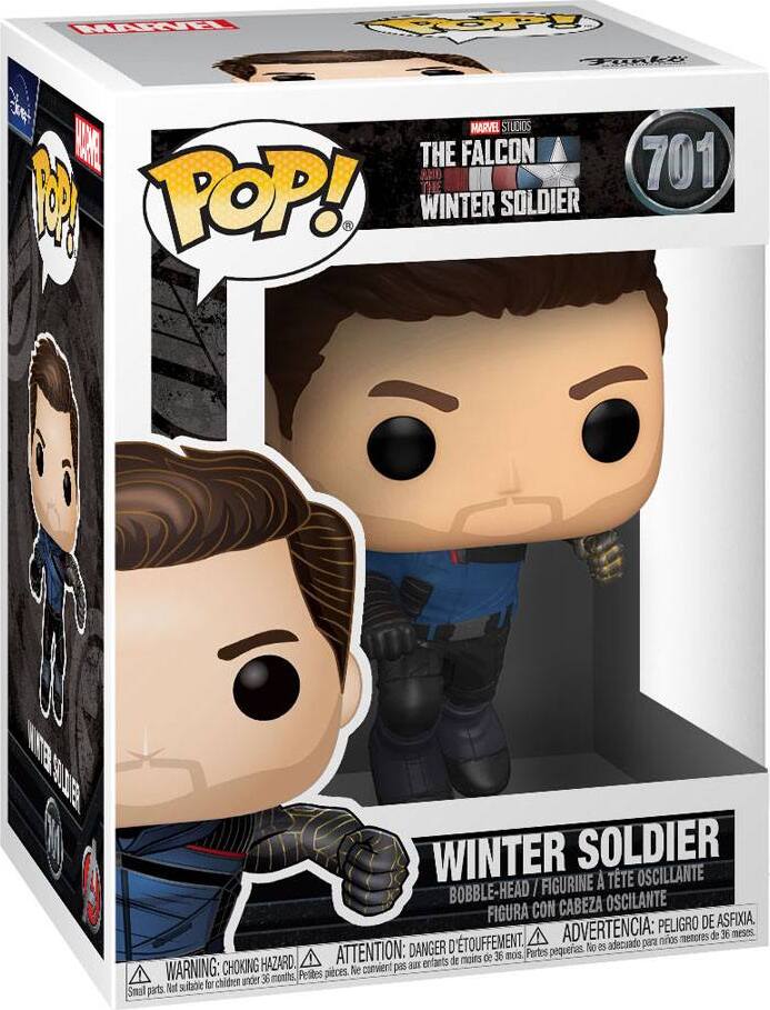 Marvel - The Falcon and the Winter Soldier - Winter Soldier 701 - Funko Pop! - Vinyl Figur FK51625
