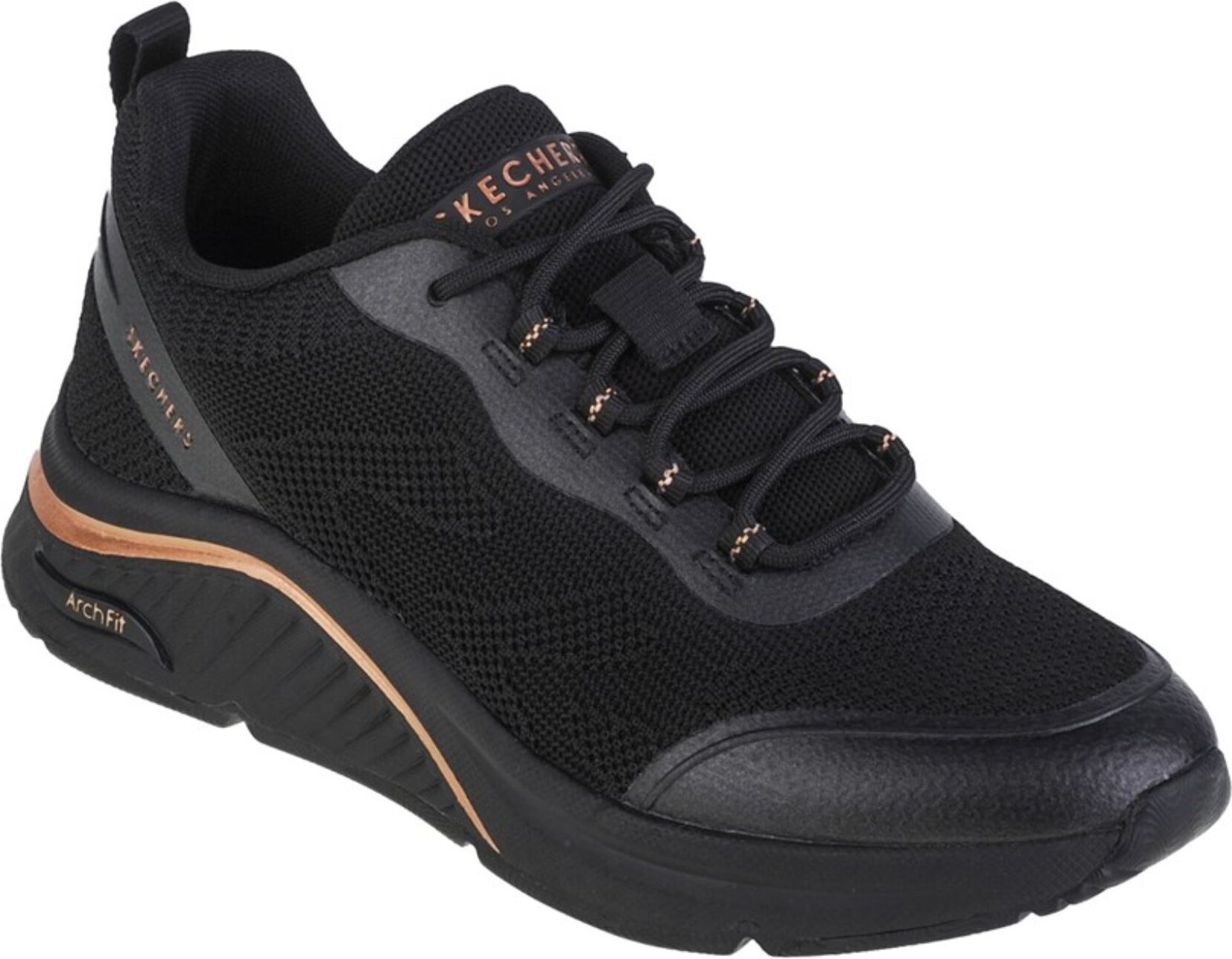 Skechers Arch Fit S-Miles Sonrisas 155567-BBK, Scarpe da