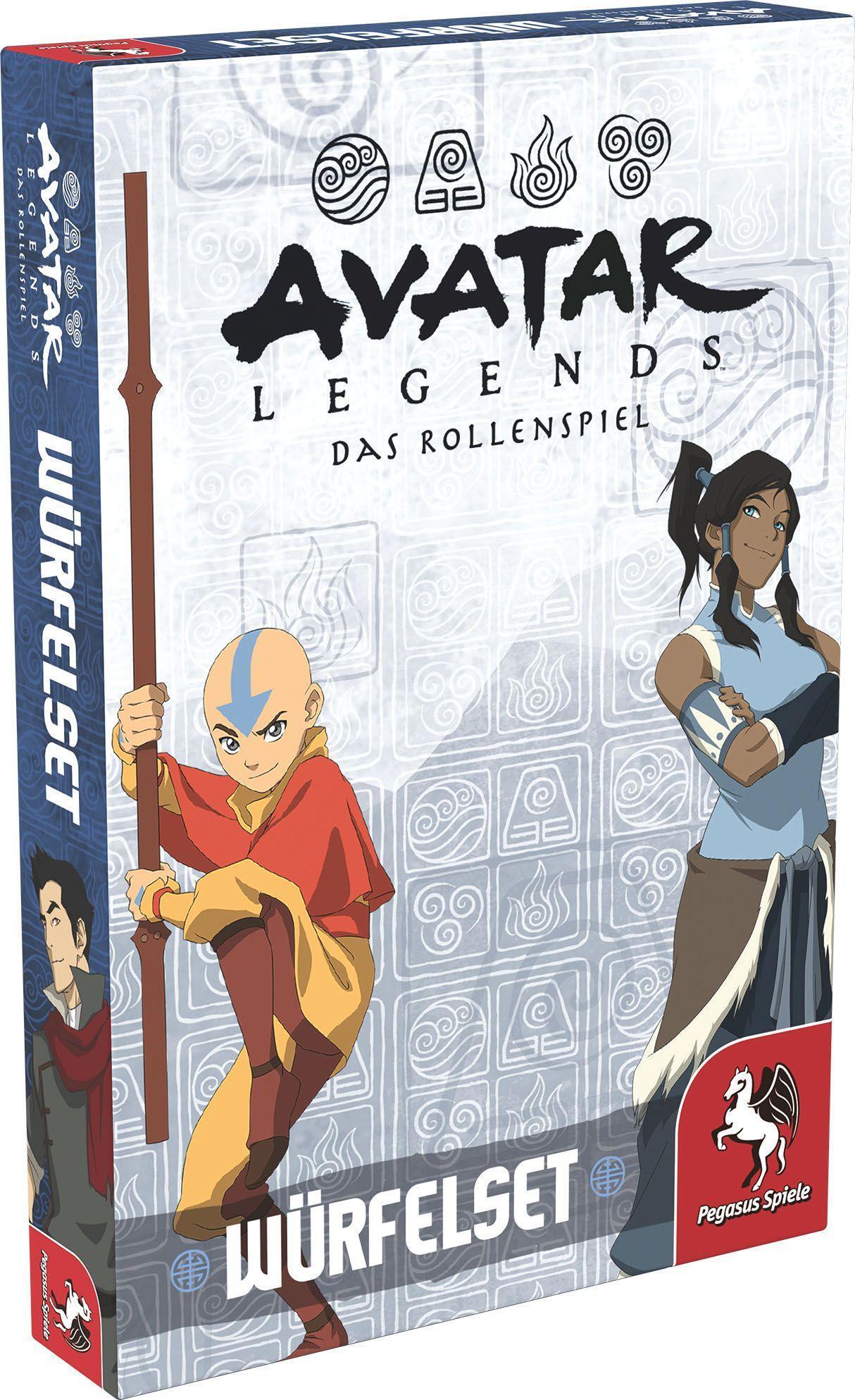 Pegasus Spiele Avatar Legends - Das Rollenspiel: Würfelset 48105G