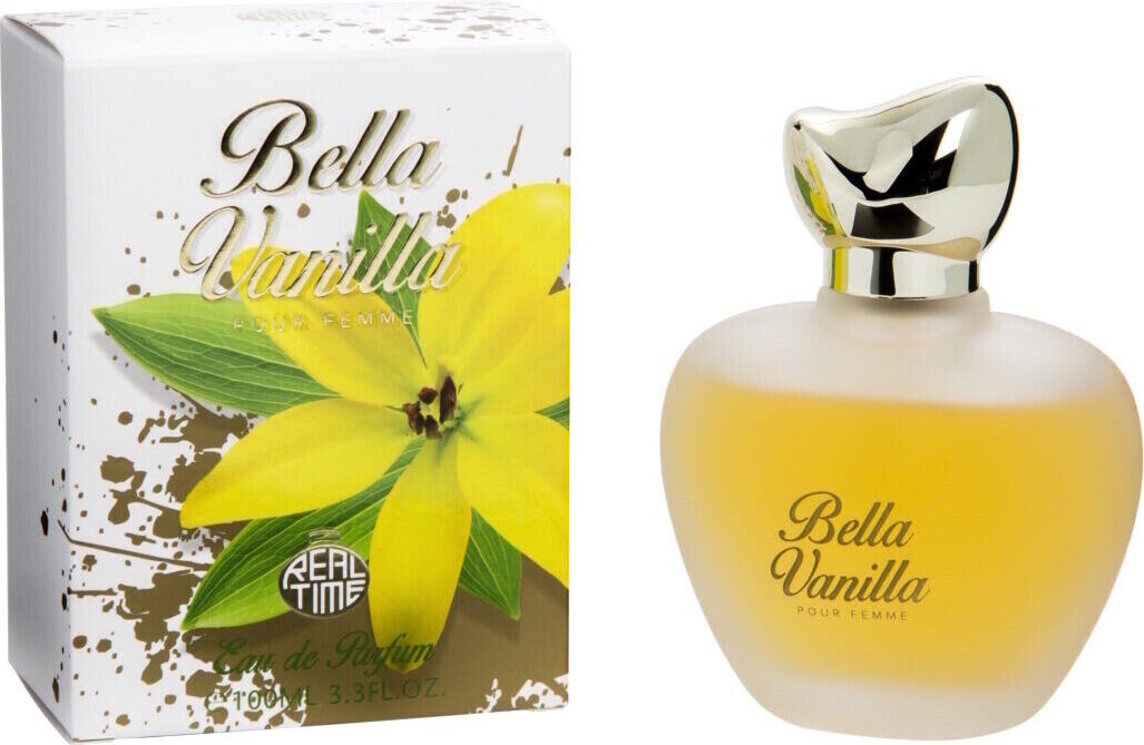 RT Eau de Parfum BELLA VANILLA - Parfém pre ženy - kvetinové a svieže tóny, - 100ml -parfémov