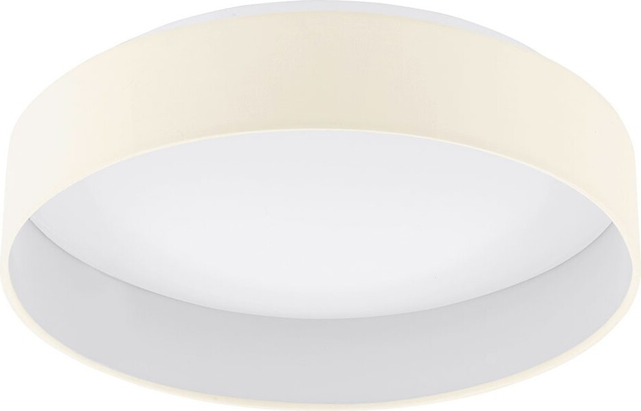 EGLO Deckenleuchte Rund LED Creme Osram LIGHTIFY Steuerung Deckenlampe 95627