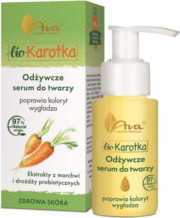 Ava Laboratorium Bio-Karotten Gesichtsserum, Nährstoffreich, 50 ml