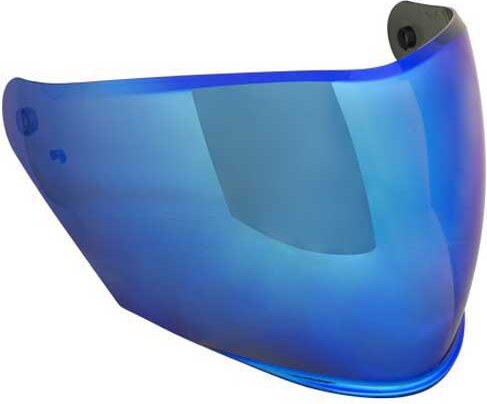 Blauer schillernder Visier für CGM 126 IPER Jet Helm 9126-AL6-06Z