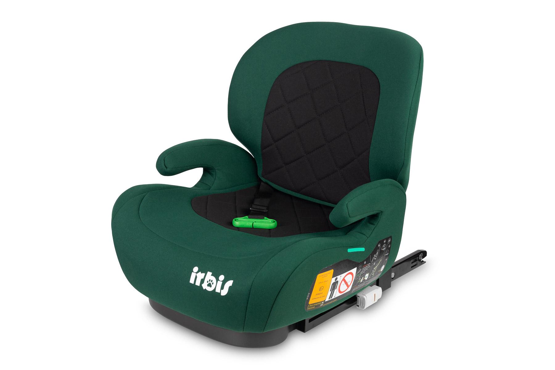 CARETERO, Kindersitz Isofix, Autositz 125-150cm, Irbis I-Size, Smaragdgrn TERO-3221