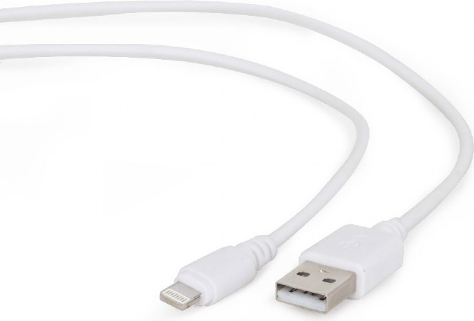 gembird USB-Synchronisierungs- und Ladekabel, weiß, 2 m CC-USB2-AMLM-2M-W