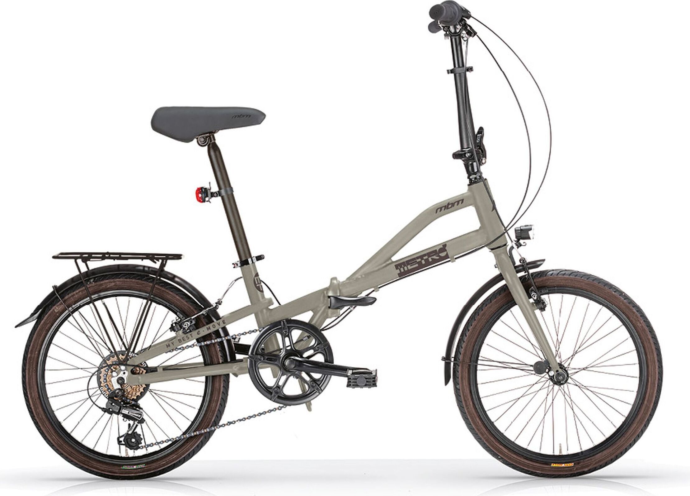 MBM Klapprad METRO 20 Zoll, military green 341/20 military green