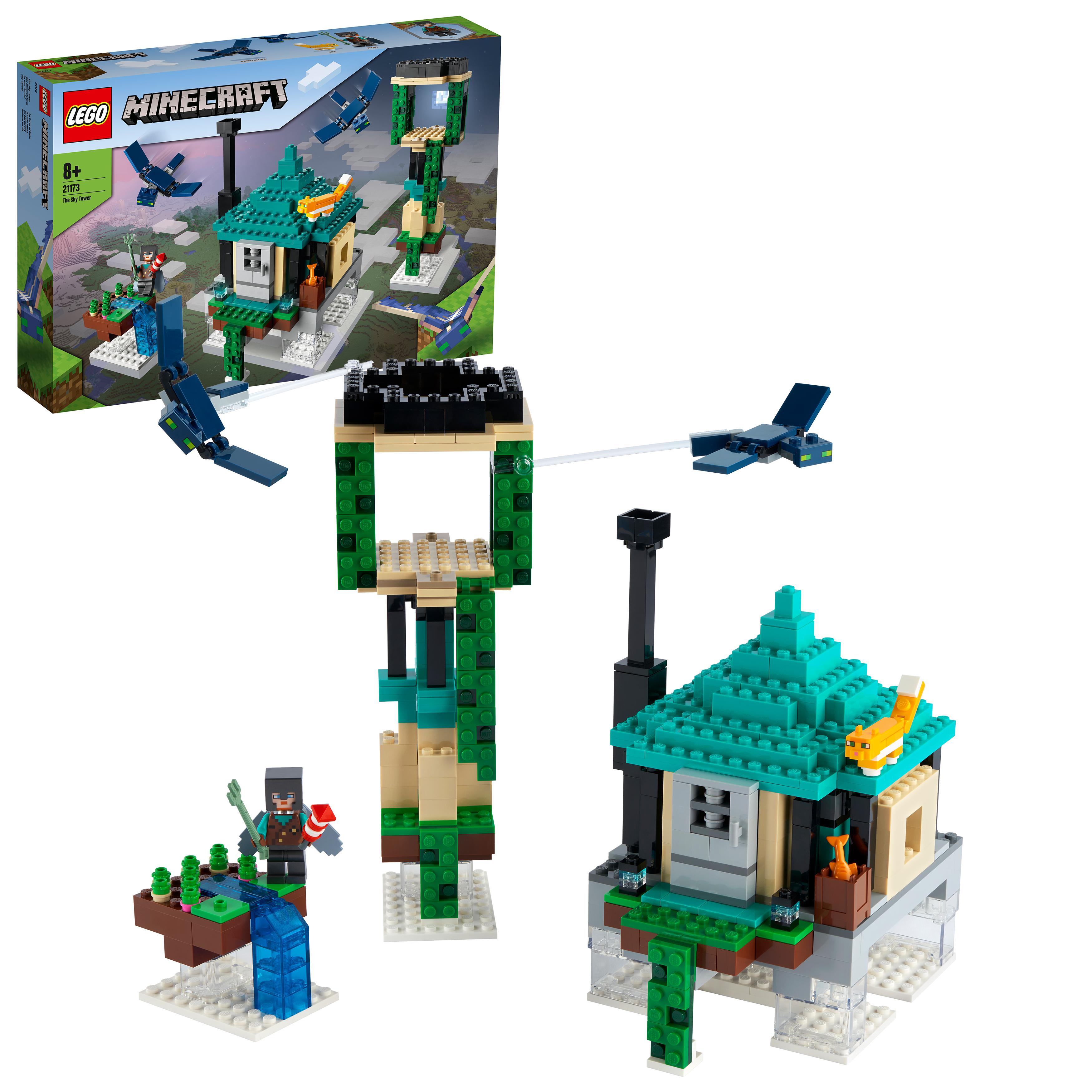 Set, Minecraft Der Himmelsturm 21173 LEGO