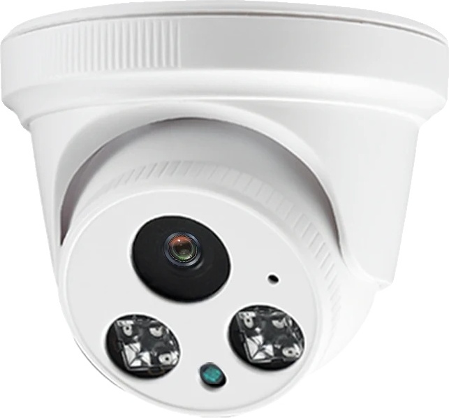 5MP kopulovitá bezpečnostná kamera, rozlíšenie Ultra HD, nočné videnie 20 m, 50MP POE IP KAMERA