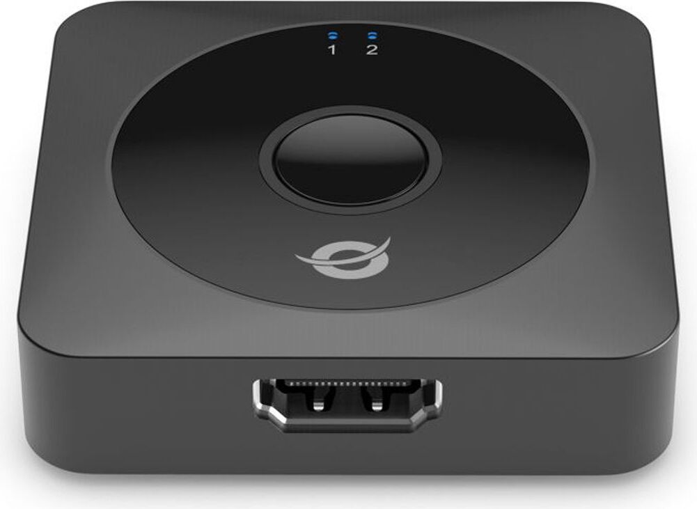 Conceptronic SELENE01B, HDMI, Plast, Čierna, 3840 x 2160, 3840 x 2160 px, DTS, DTS-HD, Dolby Digital AC3, Dolby TrueHD