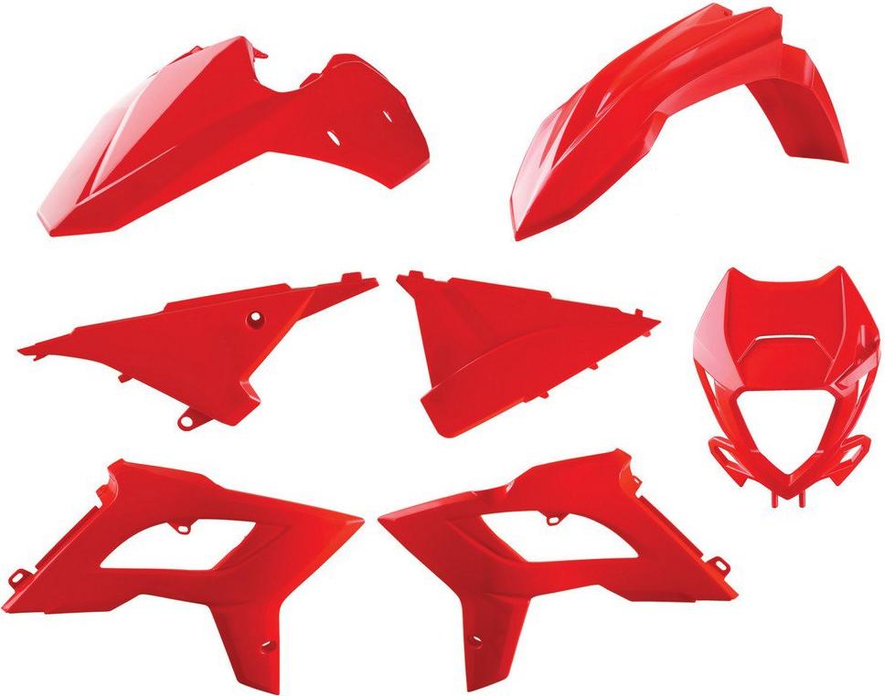 ItalyRacing Satz Beta 2T/4T Kunststoff '13-'17 (Umgestaltung Für Modell 2022) Rot 91085