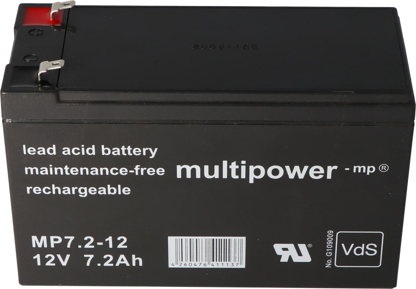 Multipower Blei Akku passend für Dräger Narkosegerät Julian, GS AKKP-Z-301024-2
