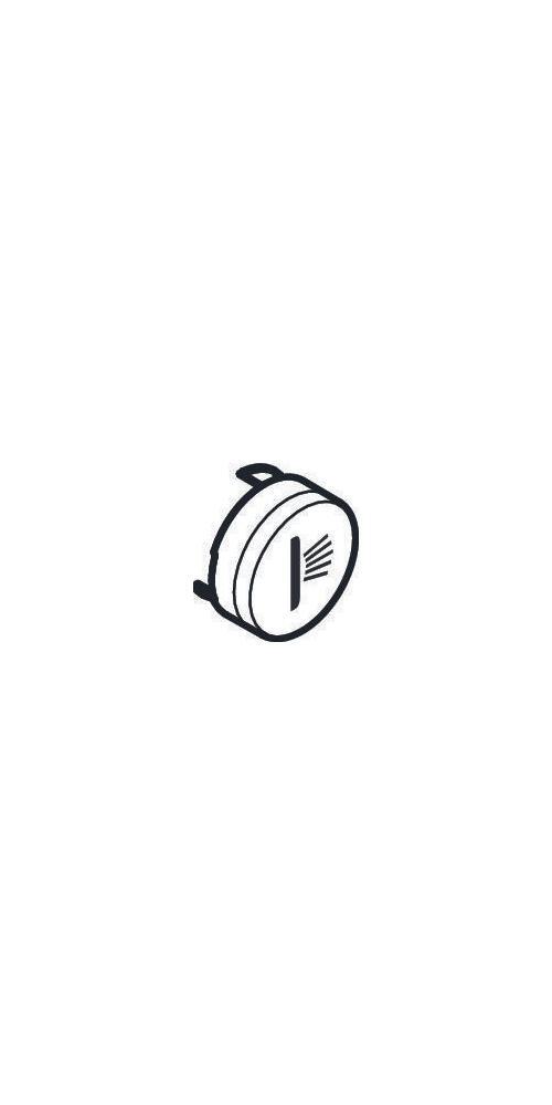 HANSGROHE 92578610 Durckknopf Symbol Seitenbrause