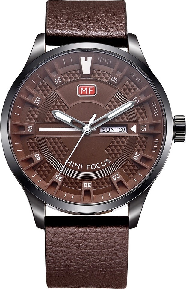 Hodinky Mini Focus PA-23897 - Hnedá KP23897