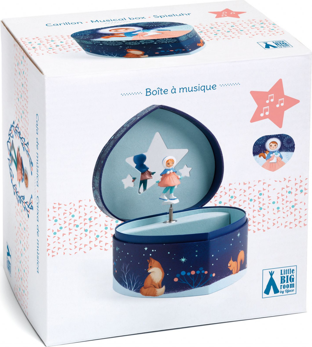 Eislauf-Spieluhr, Djeco