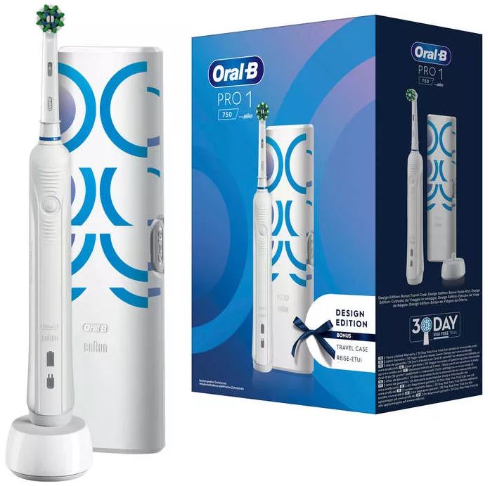 Oral-B Pro 1 White s cestovným puzdrom