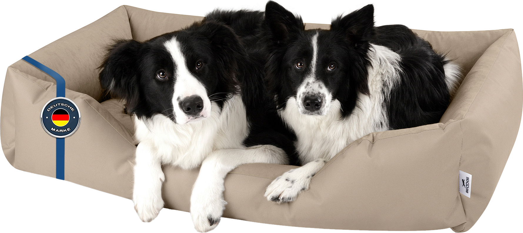 BedDog Hundebett ZARA,(XXL) ca. 120x85x23cm,NAMIB-SAND (beige) ZARA-XXL-NAMIB-SAND