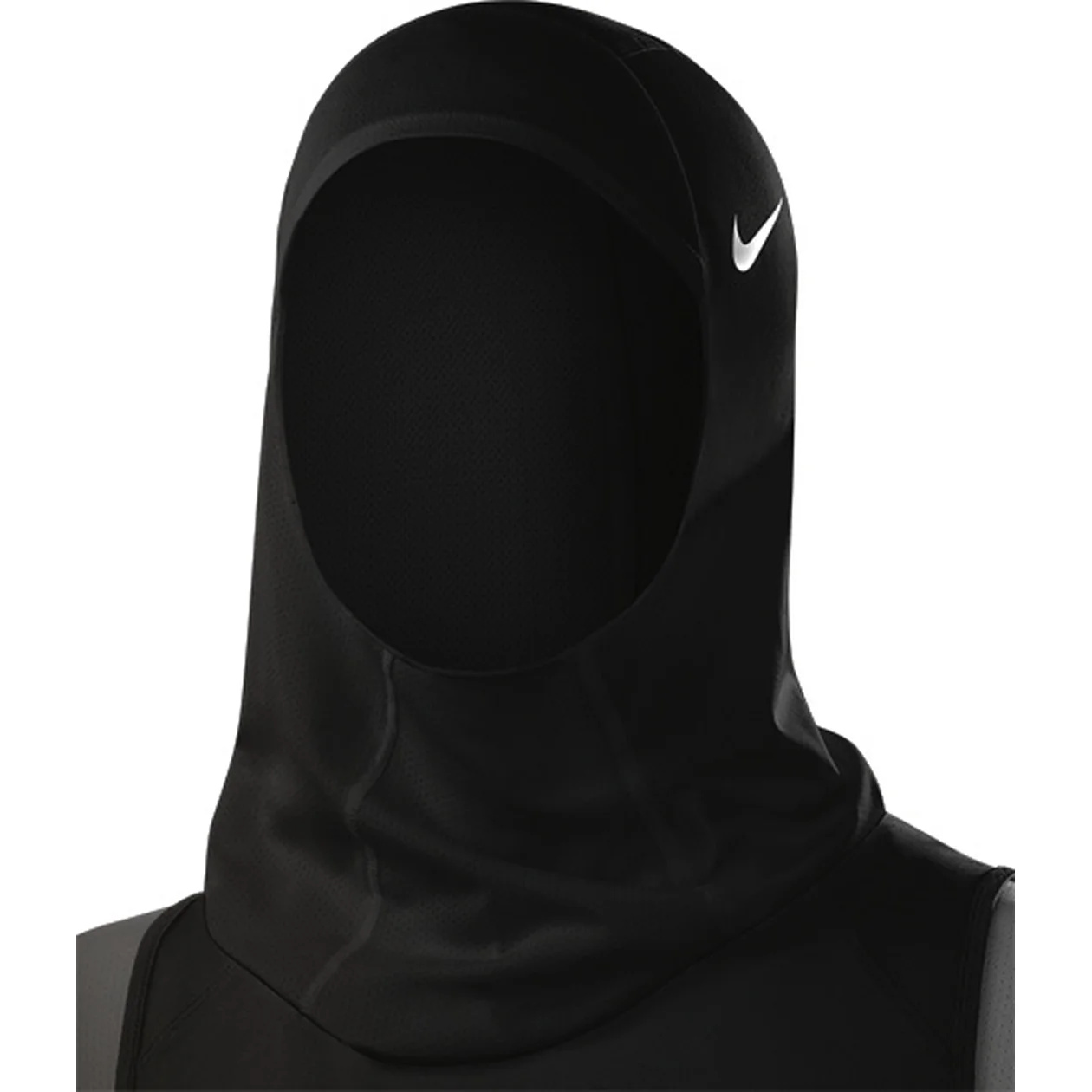 Nike Pro Hijab Kopftuch 2.0 010 black/white XS/S 9320-13-010