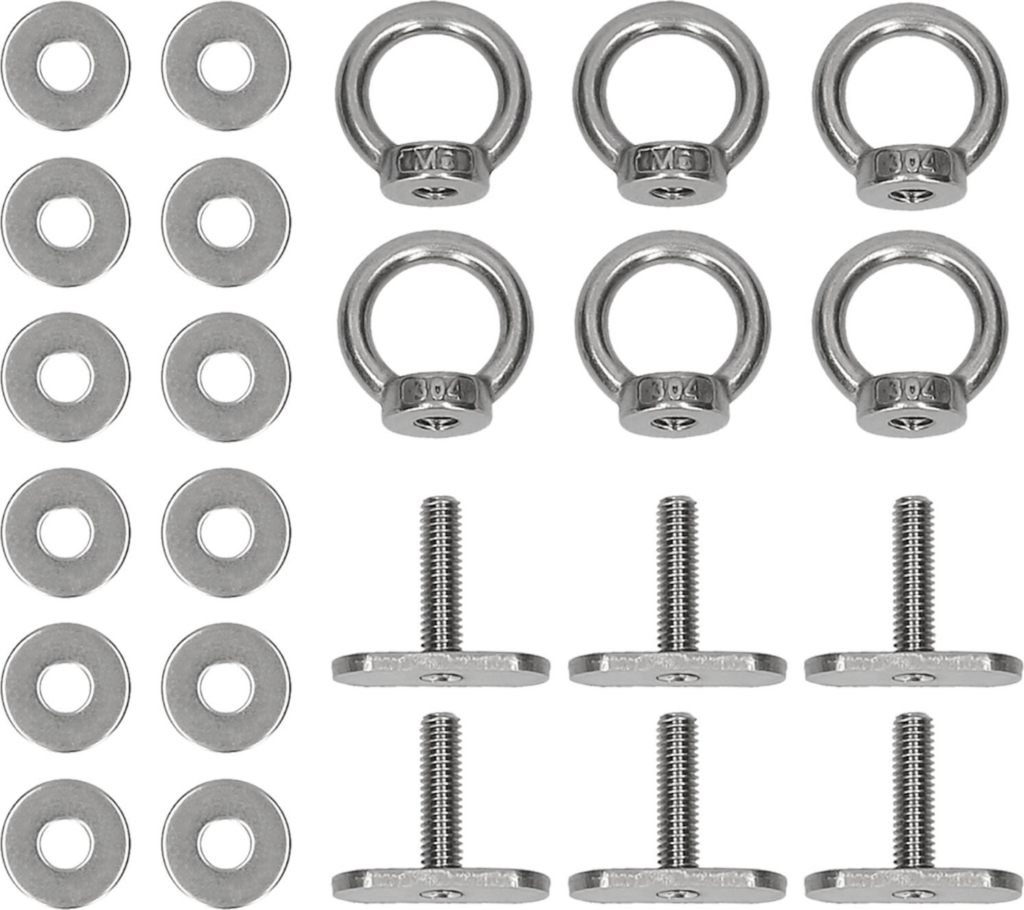 Lixada Kajakschienenhalterung Befestigen Sie den oesenschienenschienenadapter zum Angeln Kajaks Boot fuer Kajaks Kanus Bootsschienen
