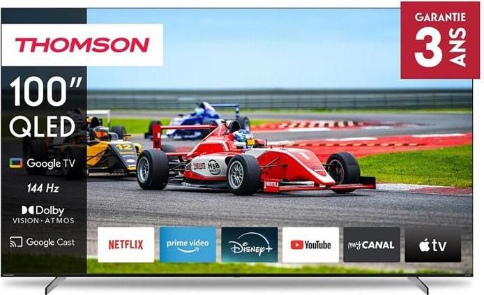 QLED-Fernseher THOMSON Pro 100QG7S14 253 cm 4K UHD Smart TV HDR-kompatibel THO1740166254328