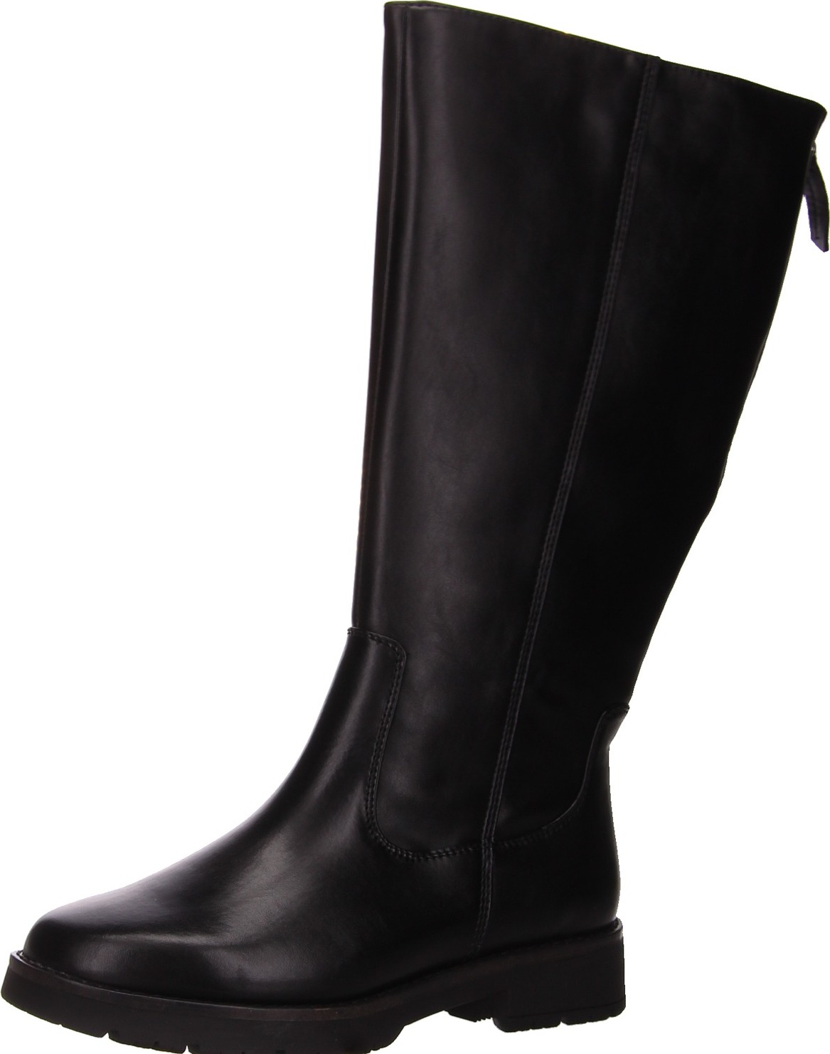 Jana Schaftst.Abs.b.25mm,Schaft.b.30cm in schwarz, Gr. 38 8-25564-43-001