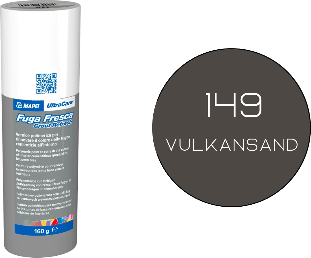 MAPEI® ULTRACARE Fuga Fresca 149 vulkansand 160 g Fugensanierfarbe zum Auffrischen der Fugenfarbe