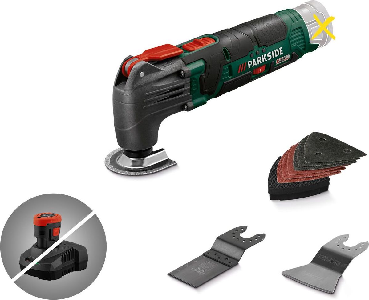 PARKSIDE® Akku-Multifunktionswerkzeug »PAMFW 12 C3«, ohne Akku und Ladegerät