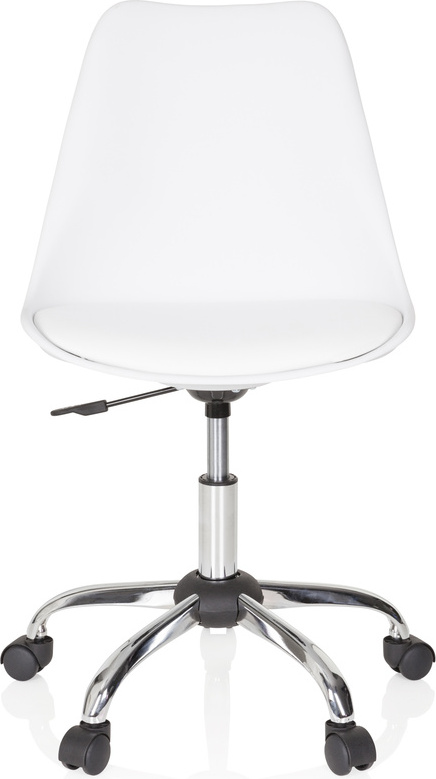 hjh OFFICE Kancelárska stolička Home Office Kancelárska stolička FANCY PRO bez podrúčok Otočná stolička z umelej kože