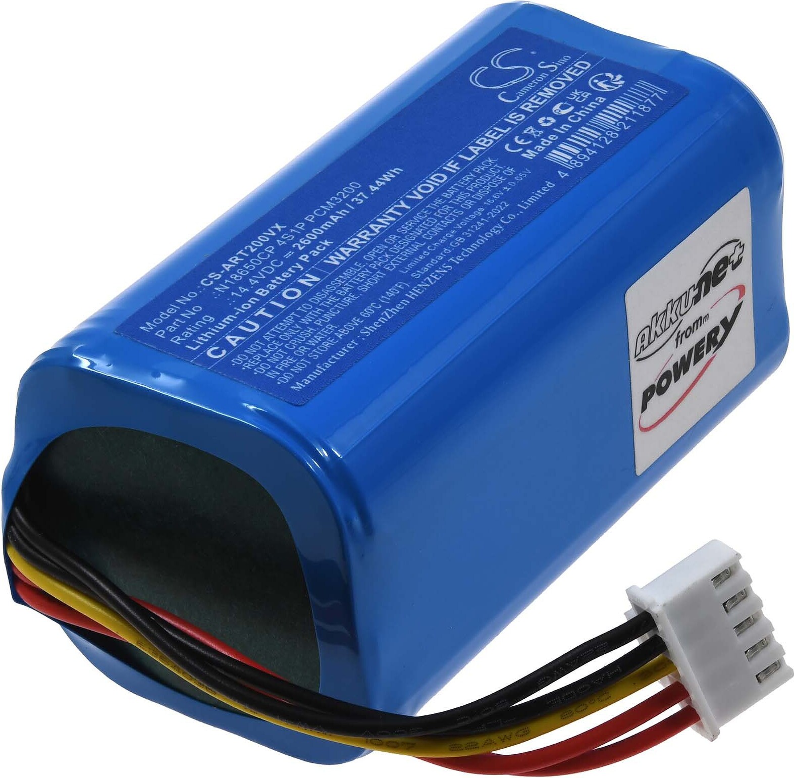 Powery Akku für Airrobo T20+ Saugroboter G1.21.ARR.1.1E