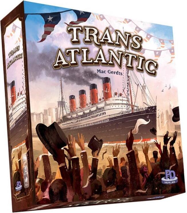 PD-Verlag TransAtlantic Brettspiel für 2-4 Spieler ab 12 Jahren