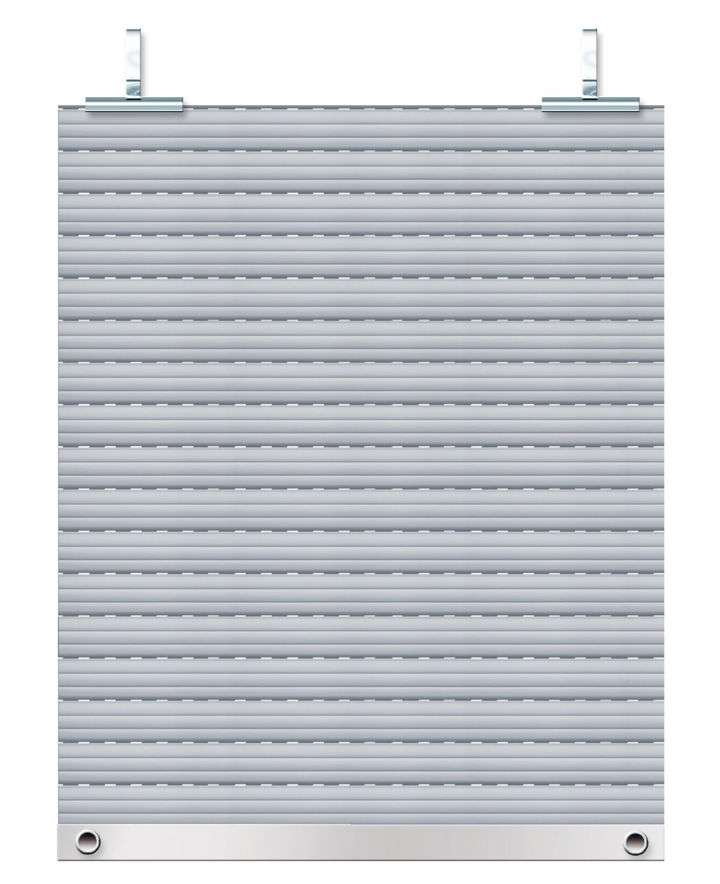 Schellenberg Alfred Schellenberg Rollladenpanzer komplett Set für System Mini 100 x 120 cm grau 20089