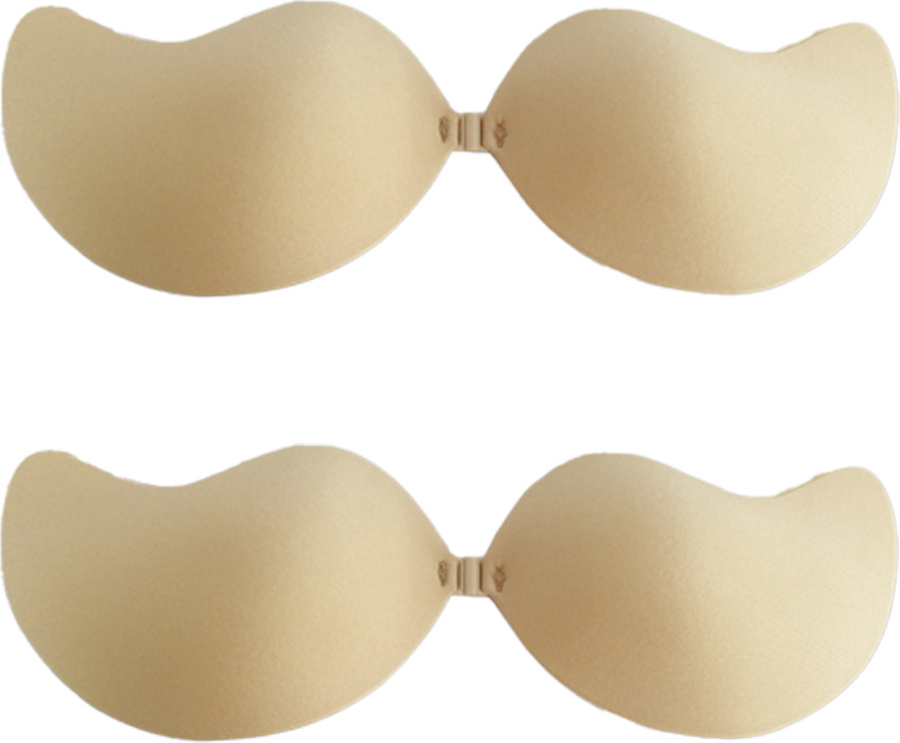 D.DUO 2er Pack Trägerloser BH - Selbstklebender Silikon BH Unsichtbar