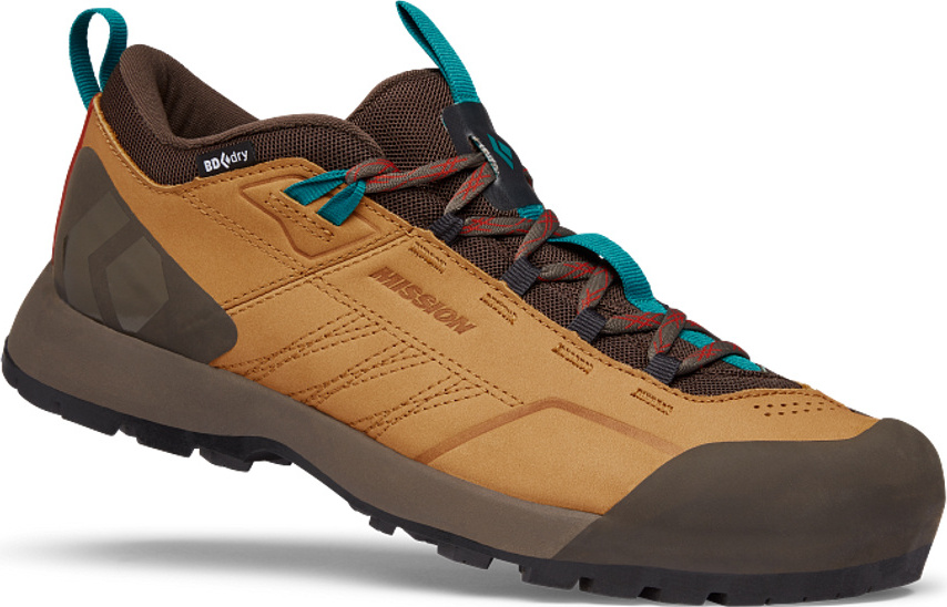 Mission Leather Low WP - Pánske - Black Diamond, Farba:9427-Amber-Cafe Brown, Veľkosť:9 US Men