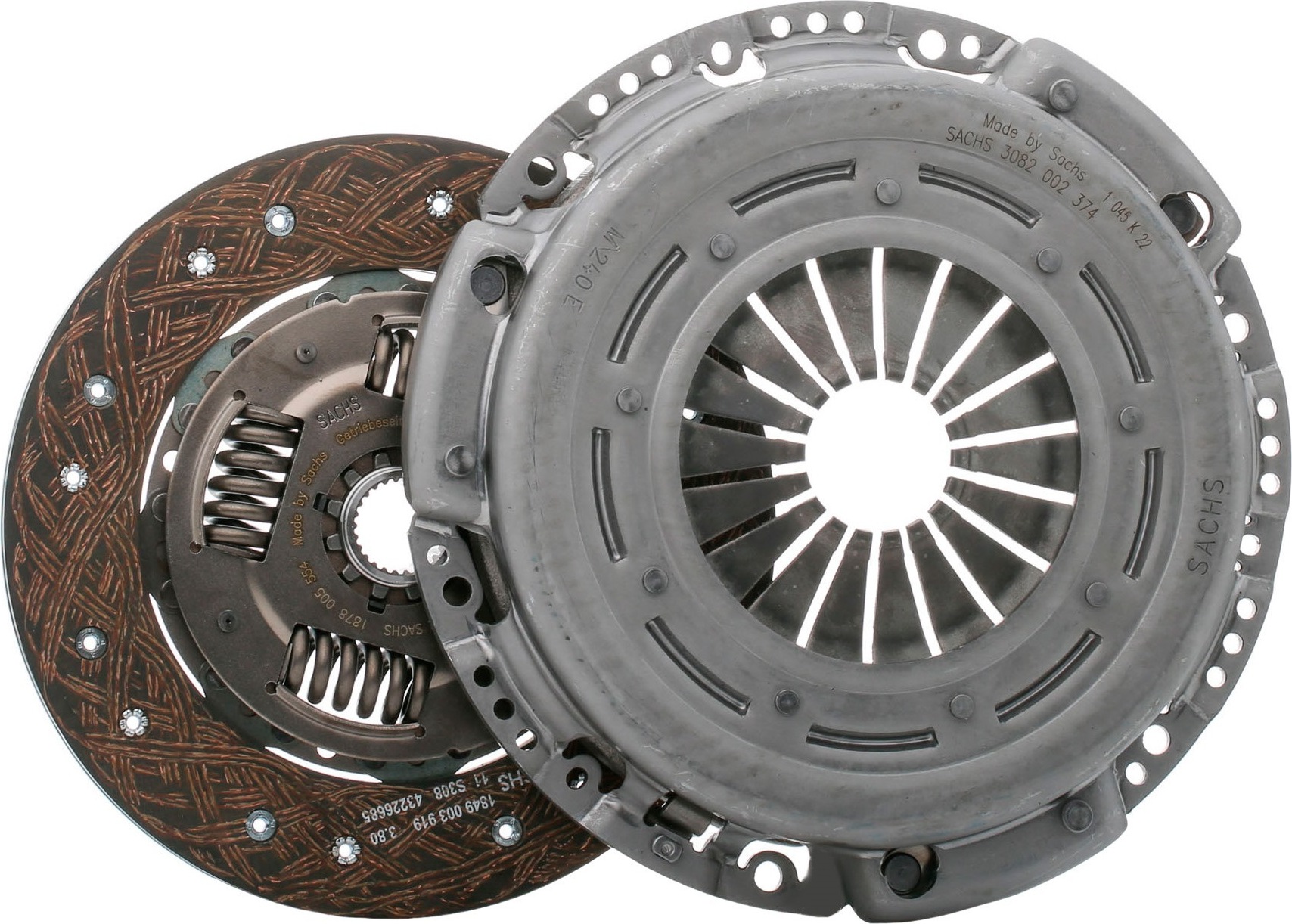 Akhan SACHS 3000 970 121 - OE A 001 252 19 05 Kupplungssatz für Sprinter (W904), Sprinter (W909), Sprinter (W905), Sprinter (W906), Sprinter (W901, W902), Sprinter (W903), Vito (W447), Viano (W639), Vito (W639) 135916281