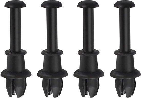 OEM Autoplank Clip Set 4-teilig, schwarz, Kordelhalter 2026